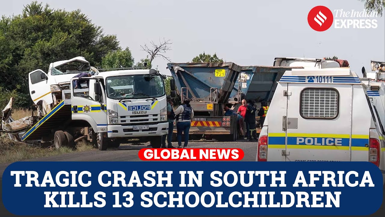South Africa Mourns 13 Schoolchildren Killed in Minibus Crash