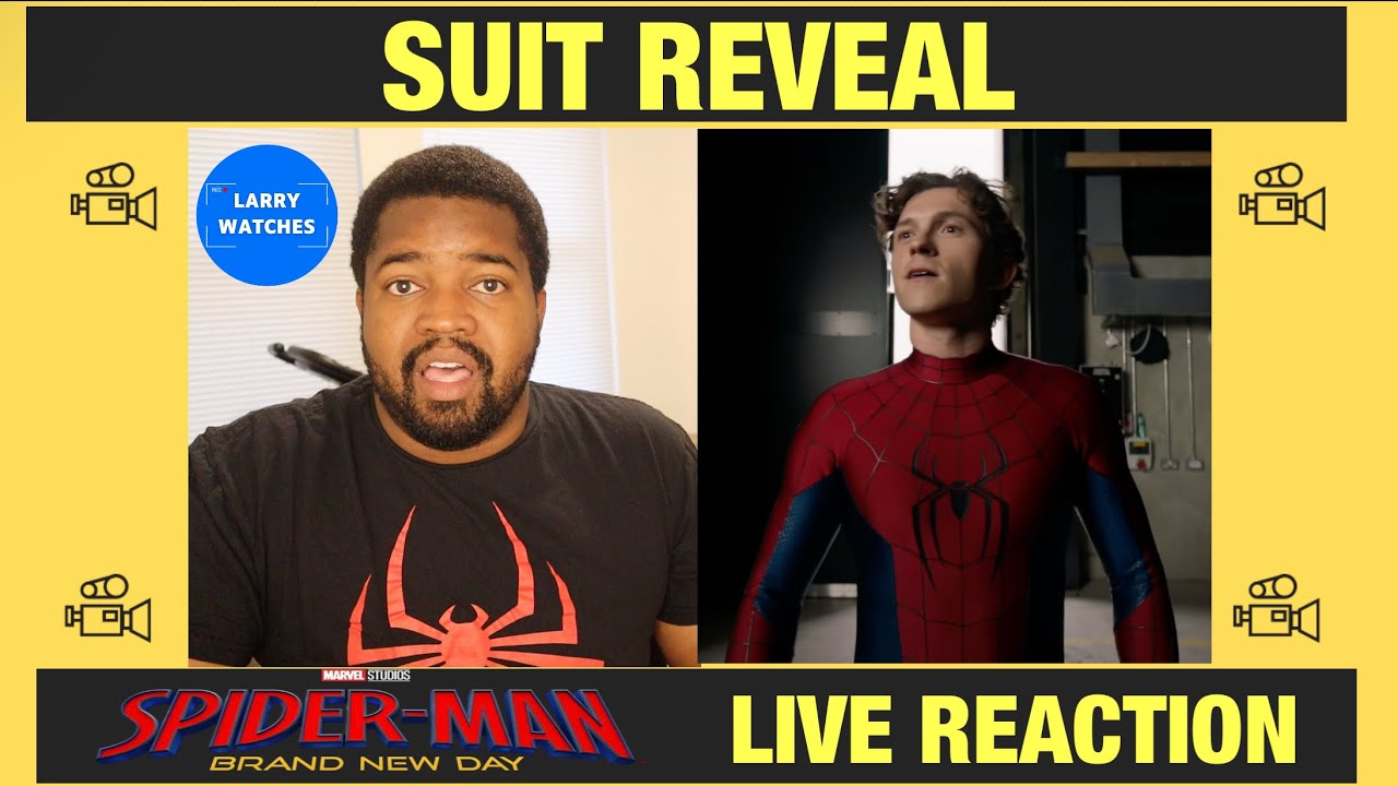 Spiderman: Brand New Day - Tom Holland New Suit Reveal - Reaction (2026)