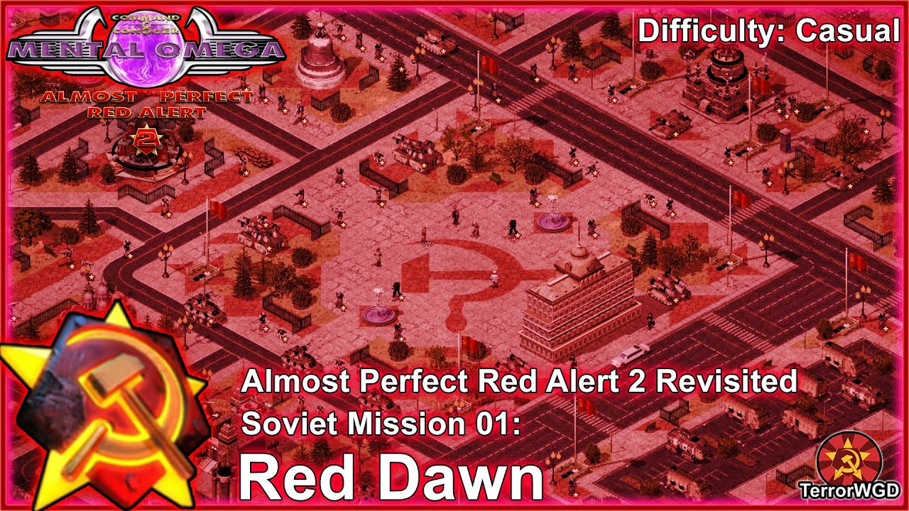 Mental Omega 3.3.6│Almost Perfect Red Alert 2│Soviet Mission 1│Red Dawn Revisited