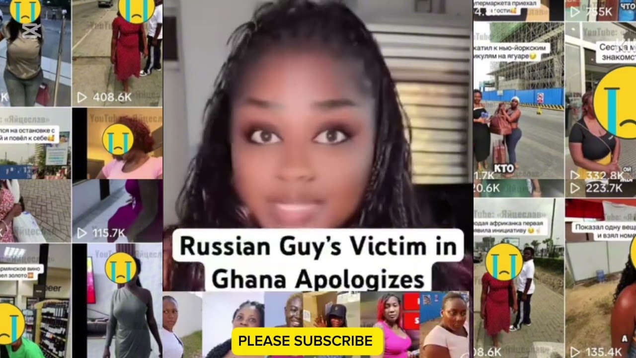 Russian Guy’s Victim In Ghana Apologizes 