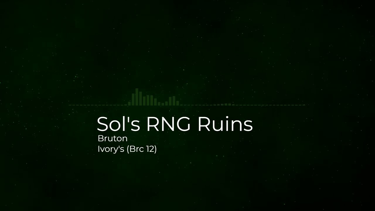 Ruins Theme | Sol's RNG Era 8.5