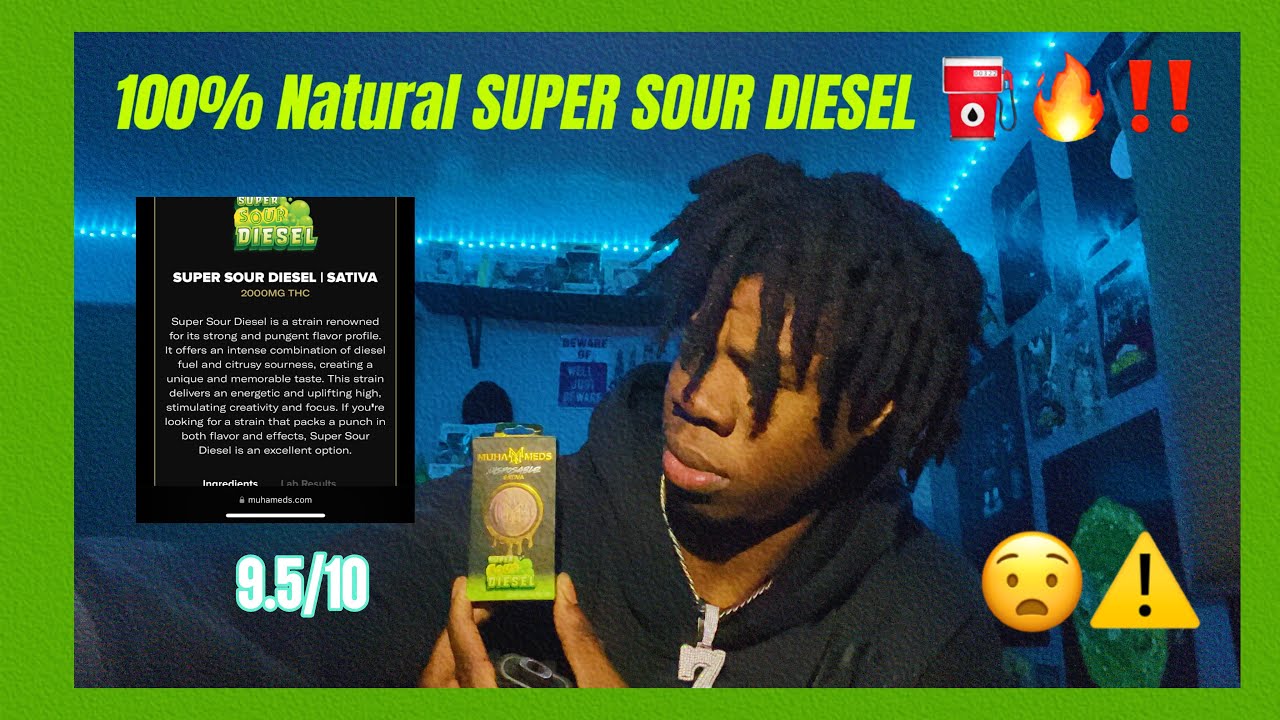 Super Sour Diesel Muha Medical (Dispo Review)