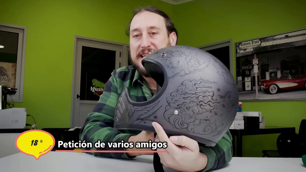Review - Presentación casco DMD Seventy Five by Iguana Custom