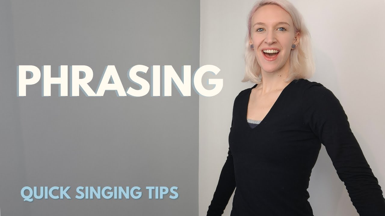 Quick Singing Tips | Phrasing. Sing with expression and storytelling to bring the music to life!