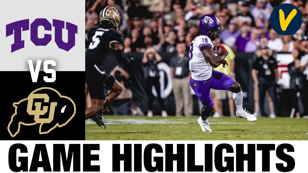 TCU vs Colorado | 2022 College Football Highlights