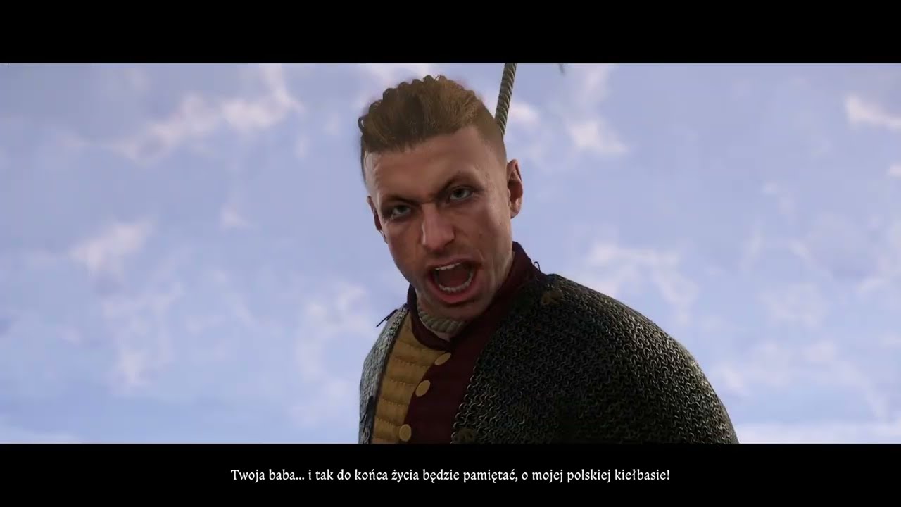Polak rodak w kingdom come deliverance 2 w czeskiej wersji językowej