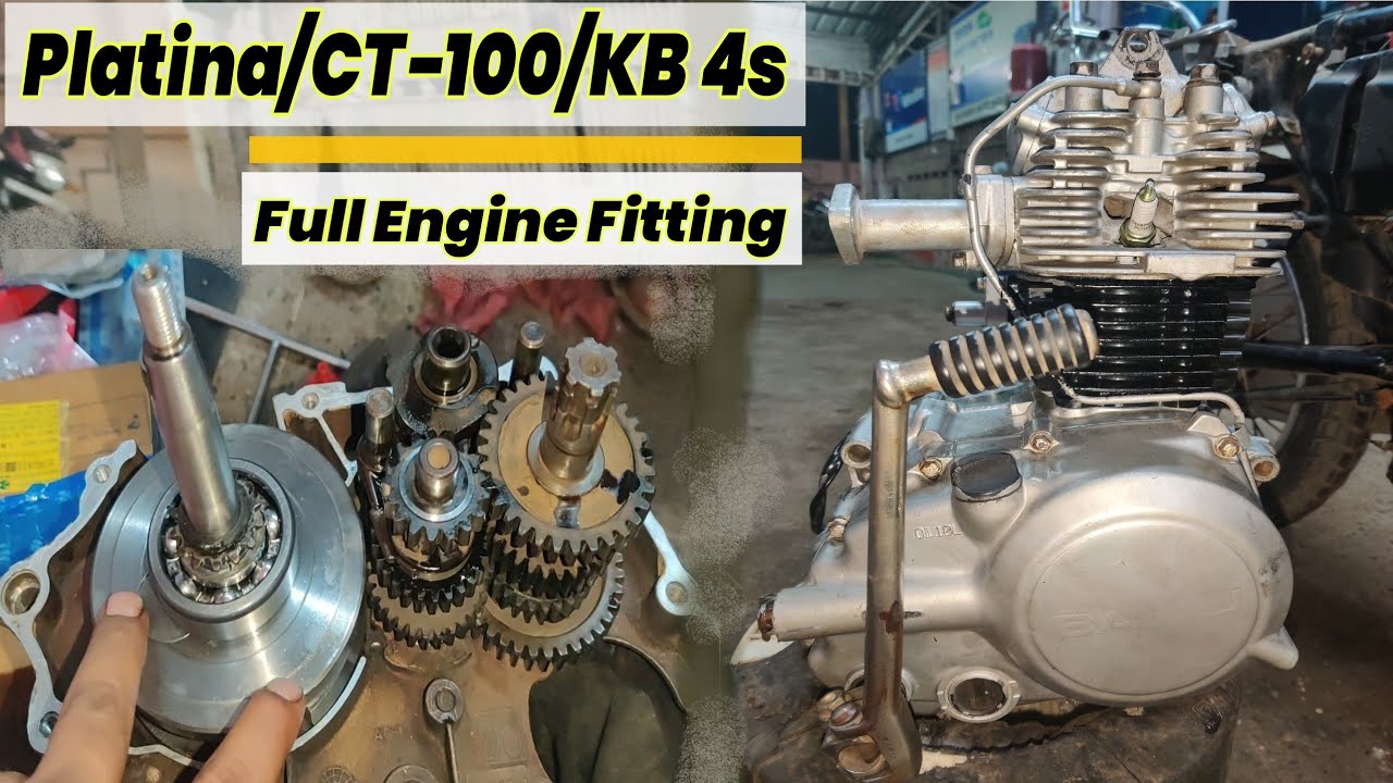 Full Engine Fitting Ct-100/Platina/Kb-4s