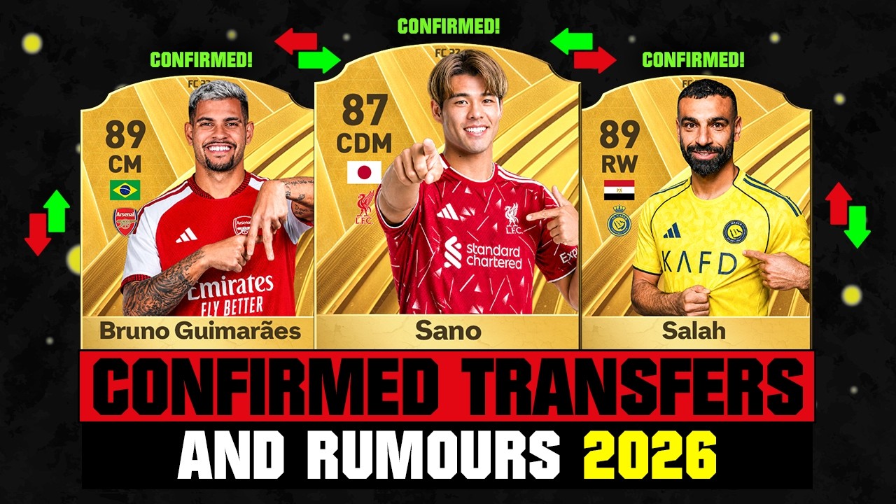FIFA 27 | NEW CONFIRMED TRANSFERS & RUMOURS! 🚨🔥 ft. Sano, Bruno Guimaraes, Salah... etc
