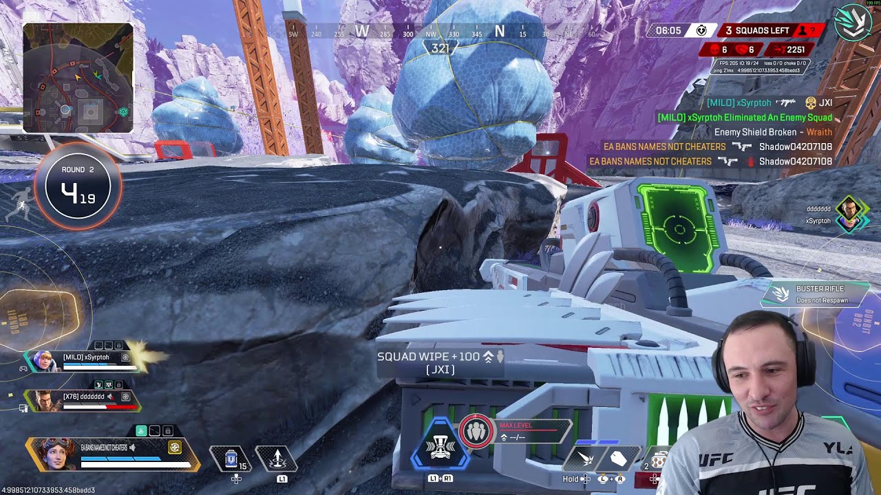 🔴The BUSTER RIFLE is Actually Broken | Apex x Gundam Event