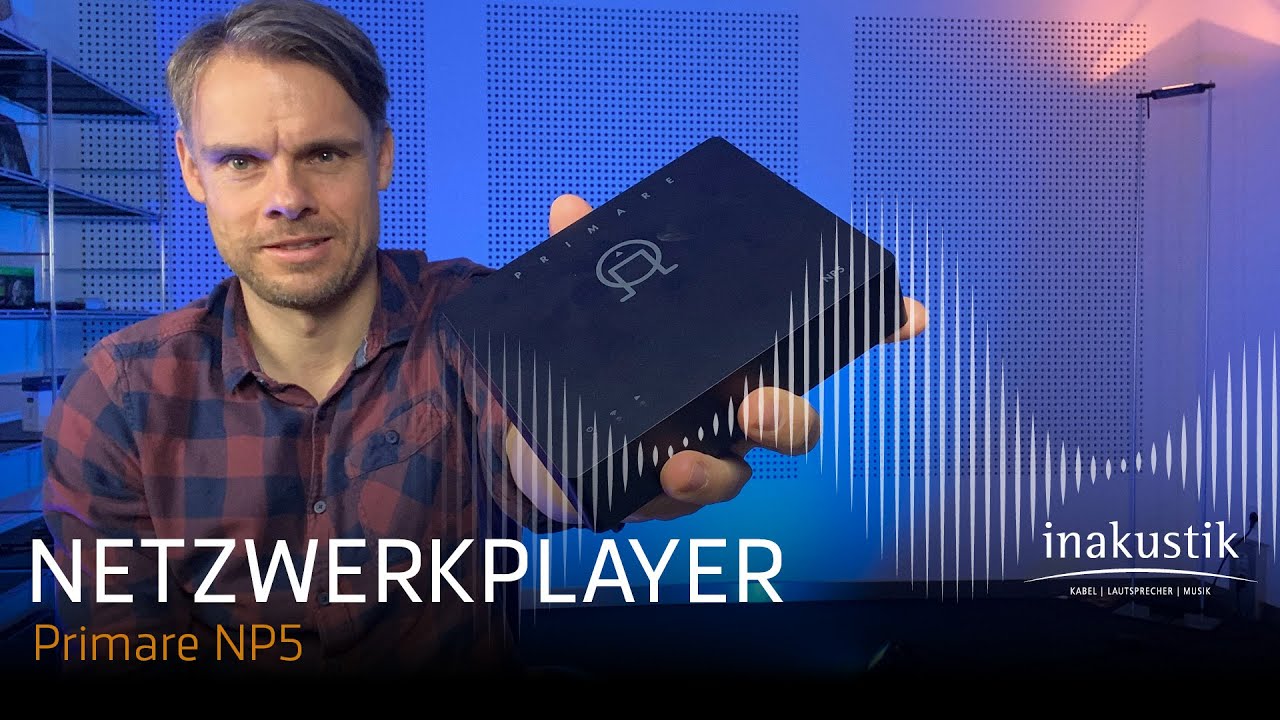 Primare NP5 Netzwerkplayer: Von Bluetooth bis High Res Streaming | Plug & Play