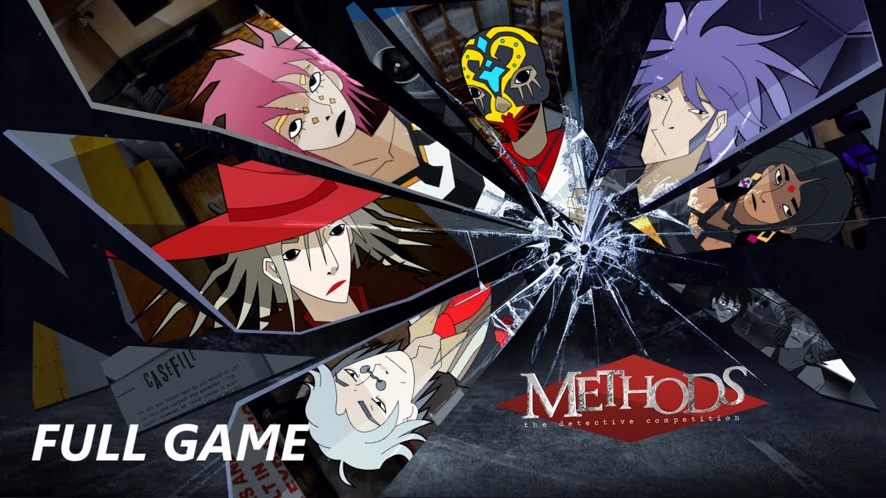 METHODS THE DETECTIVE COMPETITION FULL VISUAL NOVEL Complete walkthrough gameplay - No commentary