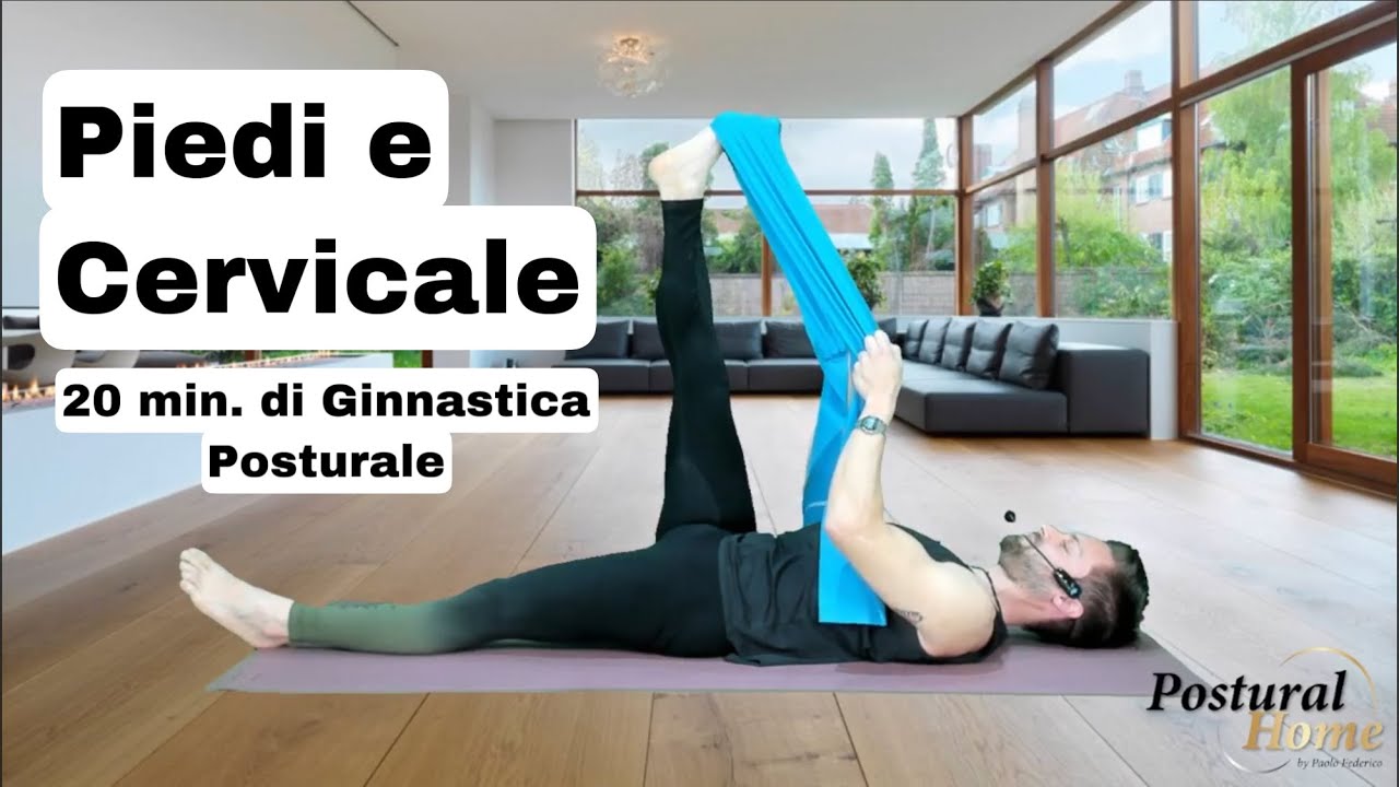 PIEDI E CERVICALE - 20 MIN. DI ESERCIZI