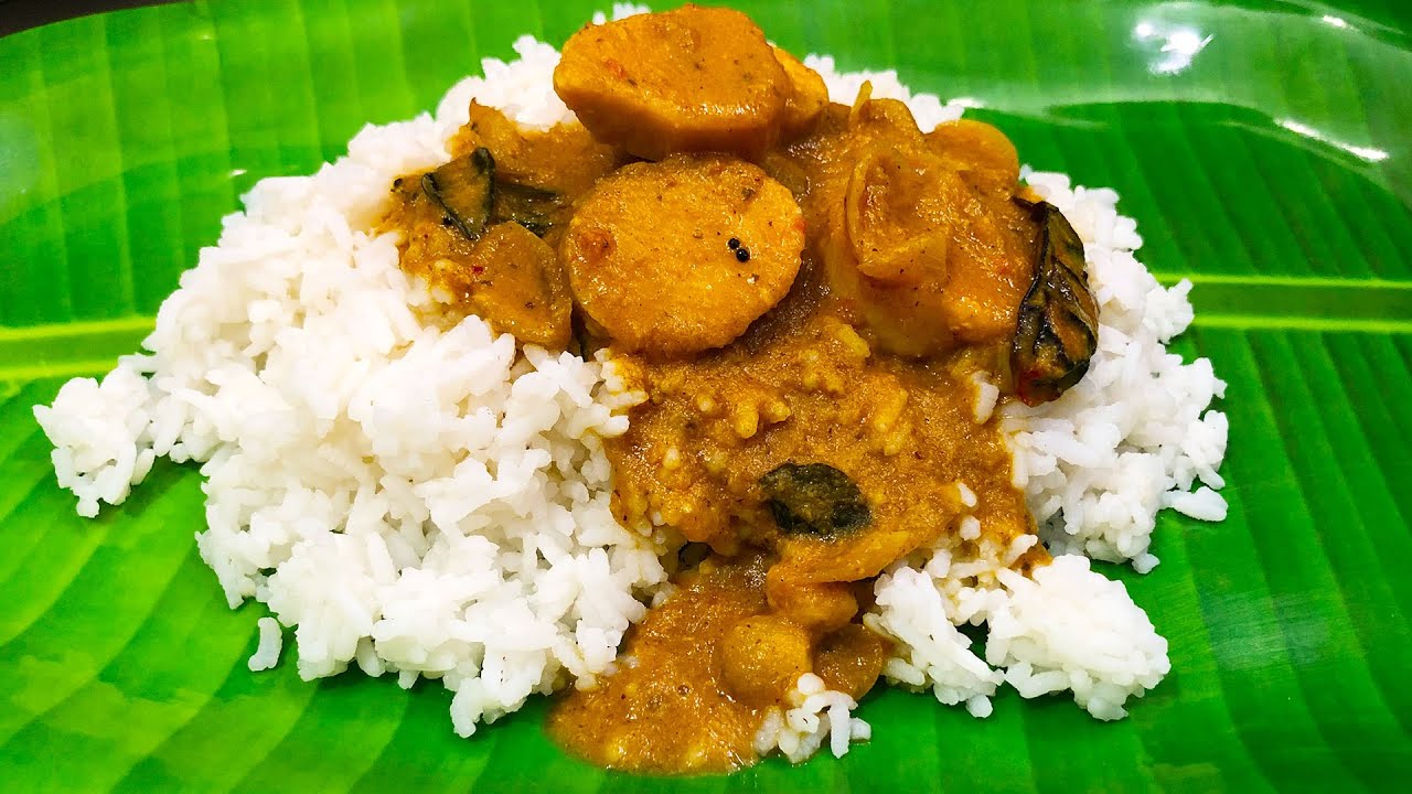 கருணை கிழங்கு புளிக் குழம்பு | Karunai Kilangu Puli Kuzhambu Recipe in Tamil | Yam Sour Gravy