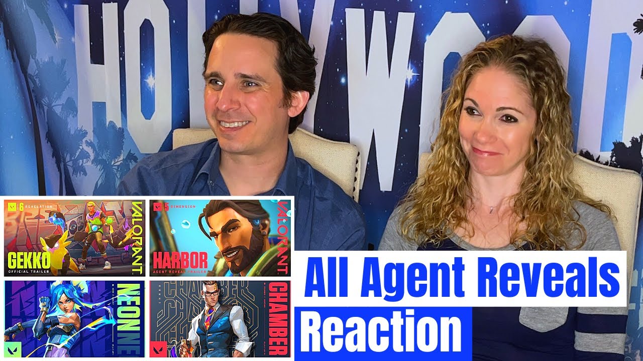 Valorant All Agent Reveal Trailers Reaction
