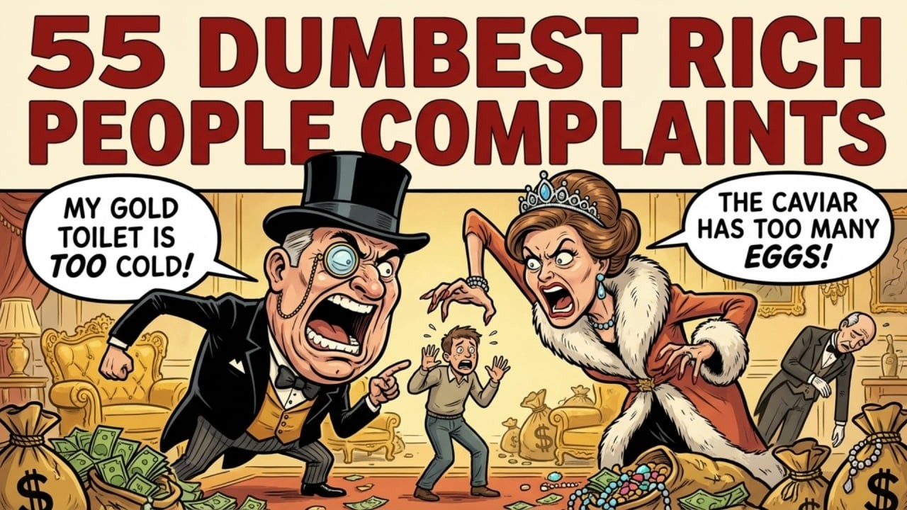 55 Rich People Complaints That Prove the Elite Live on Another Planet