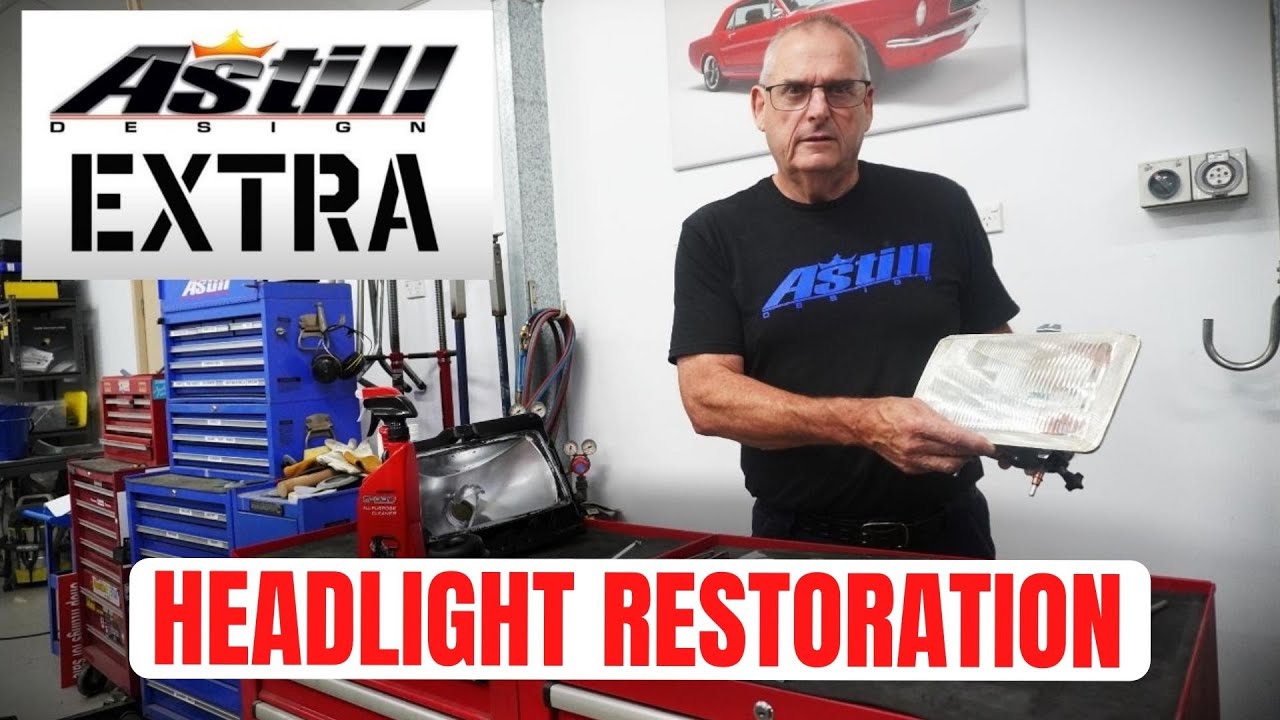 Headlight Restoration - Ford XC Panel Van | Astill Design Extra