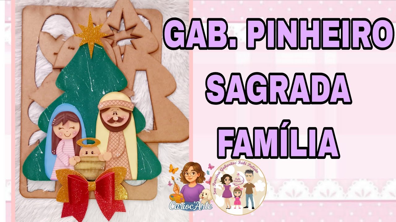 🌲 GABARITO PINHEIRO SAGRADA FAMÍLIA 