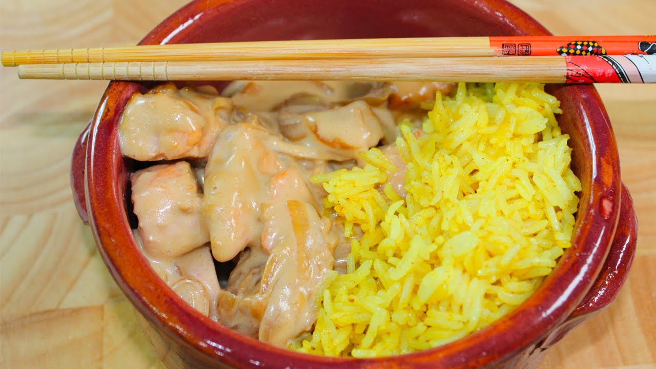 SALMONE LATTE DI COCCO CURRY E RISO BASMATI | Carlo Gaiano