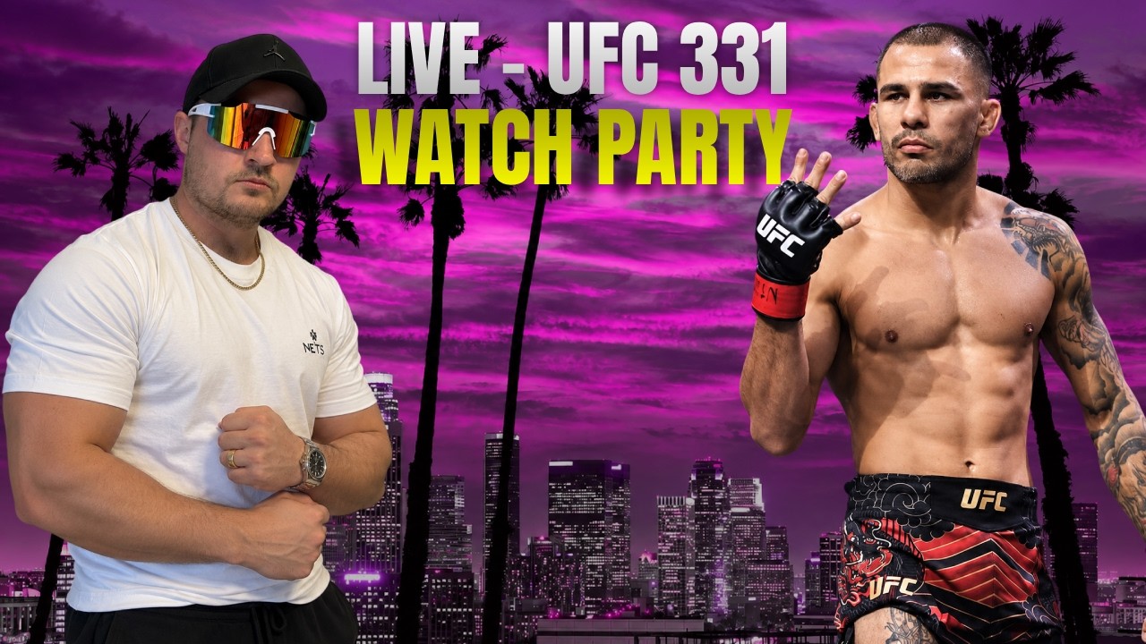 LIVE - UFC 331 Fight Companion Joshua Van vs Alexandre Pantoja
