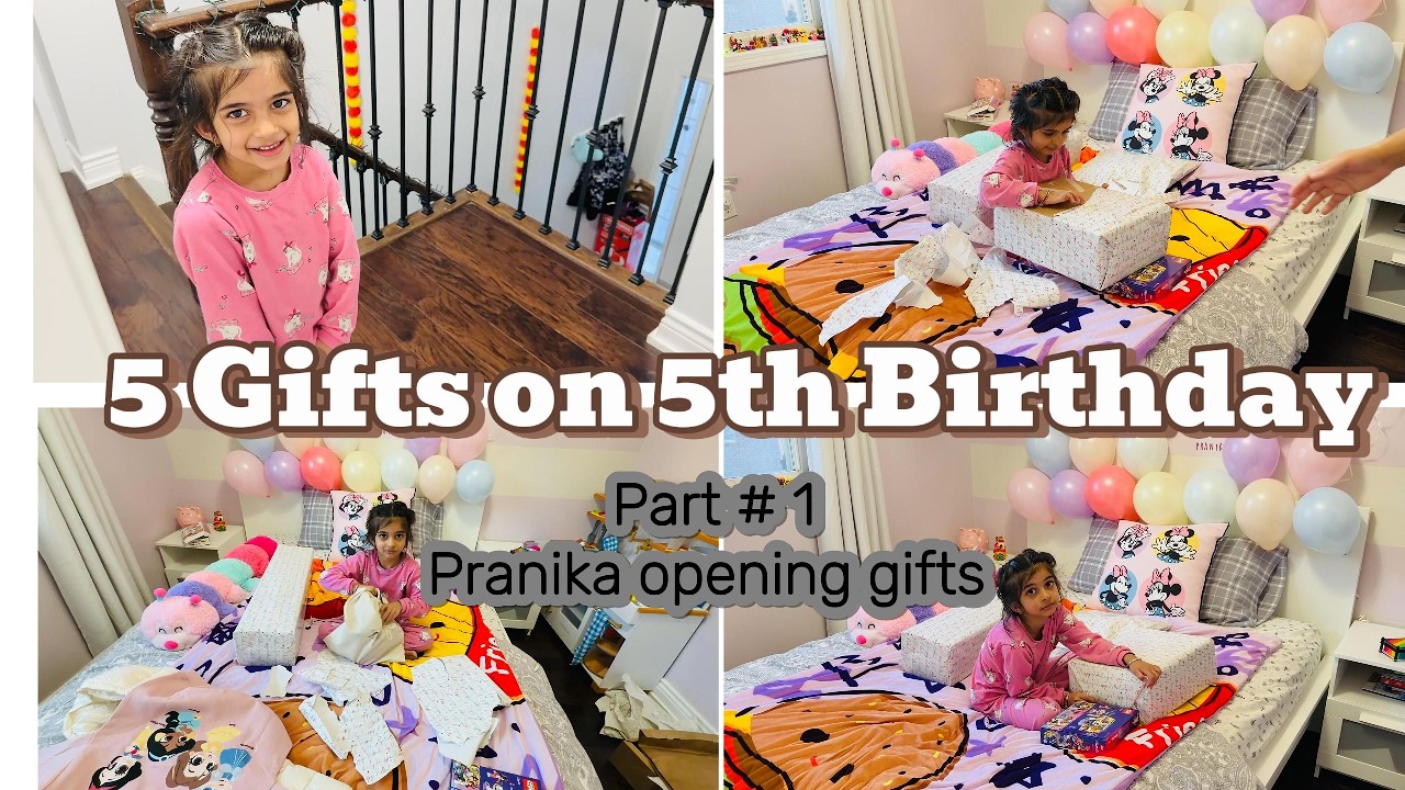 5 Gifts for Pranika’s 5th Birthday 🎂 Emotional Family Vlog