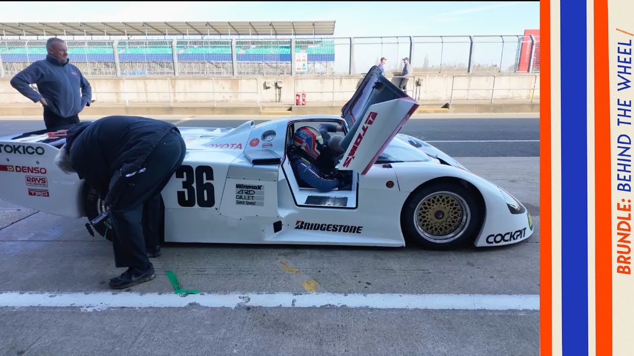 Testing the Toyota/Dome 86C Group C car