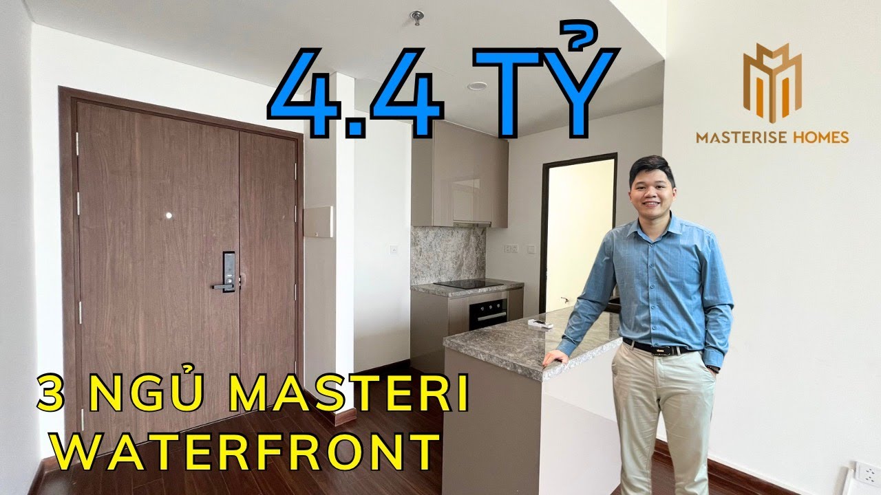 4.4 Tỷ Mua Đứt Căn 3PN 2WC Tại Masteri Ocean Park Xịn Như Khách Sạn 5 Sao