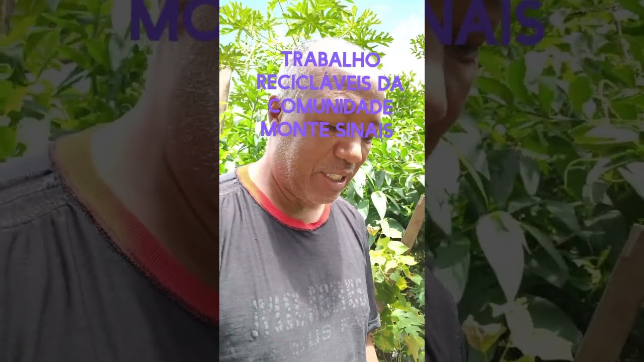 Trabalho reciclável da igreja dos milagres em cachoeira escura.#pastorclovislopes 