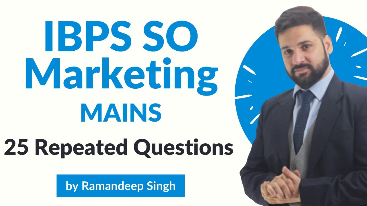 IBPS SO Marketing 2021: 25 Most Repeated Questions