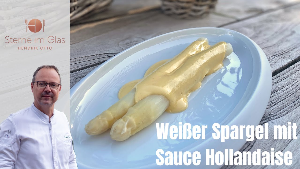 Spargel mit selbstgemachter Sauce Hollandaise von Hendrik Otto