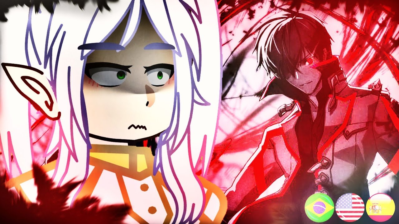🇧🇷/🇺🇸/🇪🇸 Sousou No Frieren React to Anos Voldigoad – Gacha React
