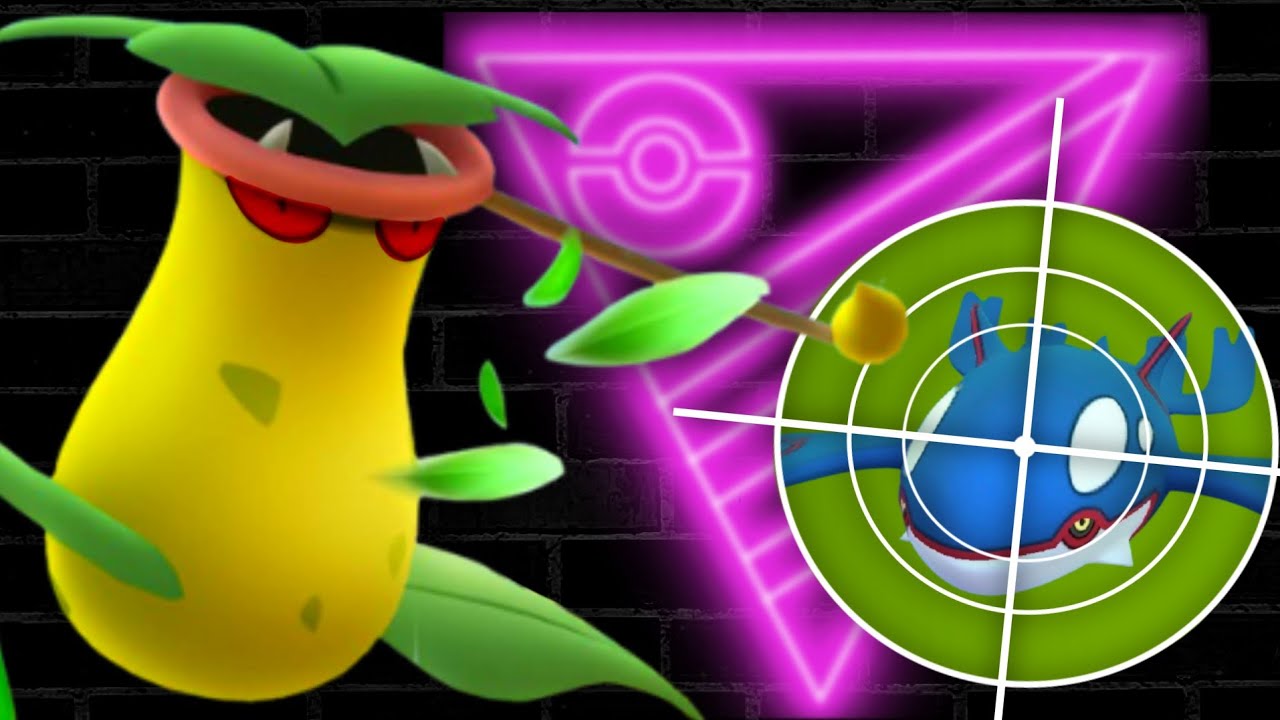 IT'S BACK! *Level 50* Shadow Victreebel HUNTS DOWN KYOGRE in the Master League! | GO Battle League