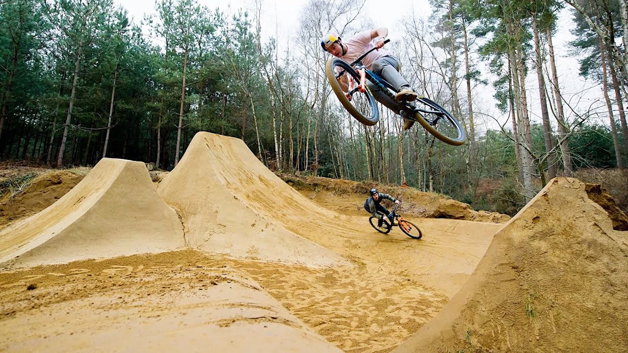 Finally Riding the Shark-Fin on the new MTB Trails Line
