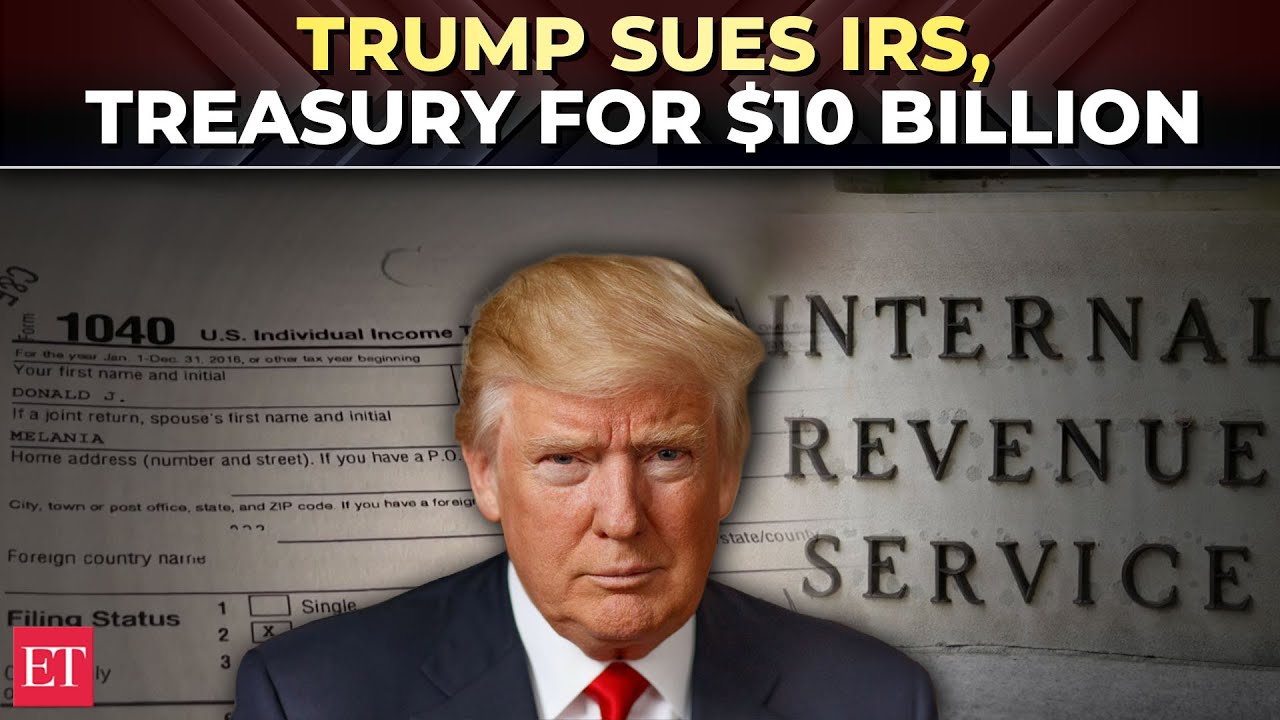 'Caused reputational, financial harm': Trump sues IRS,  Treasury for $10 billion over tax data leak