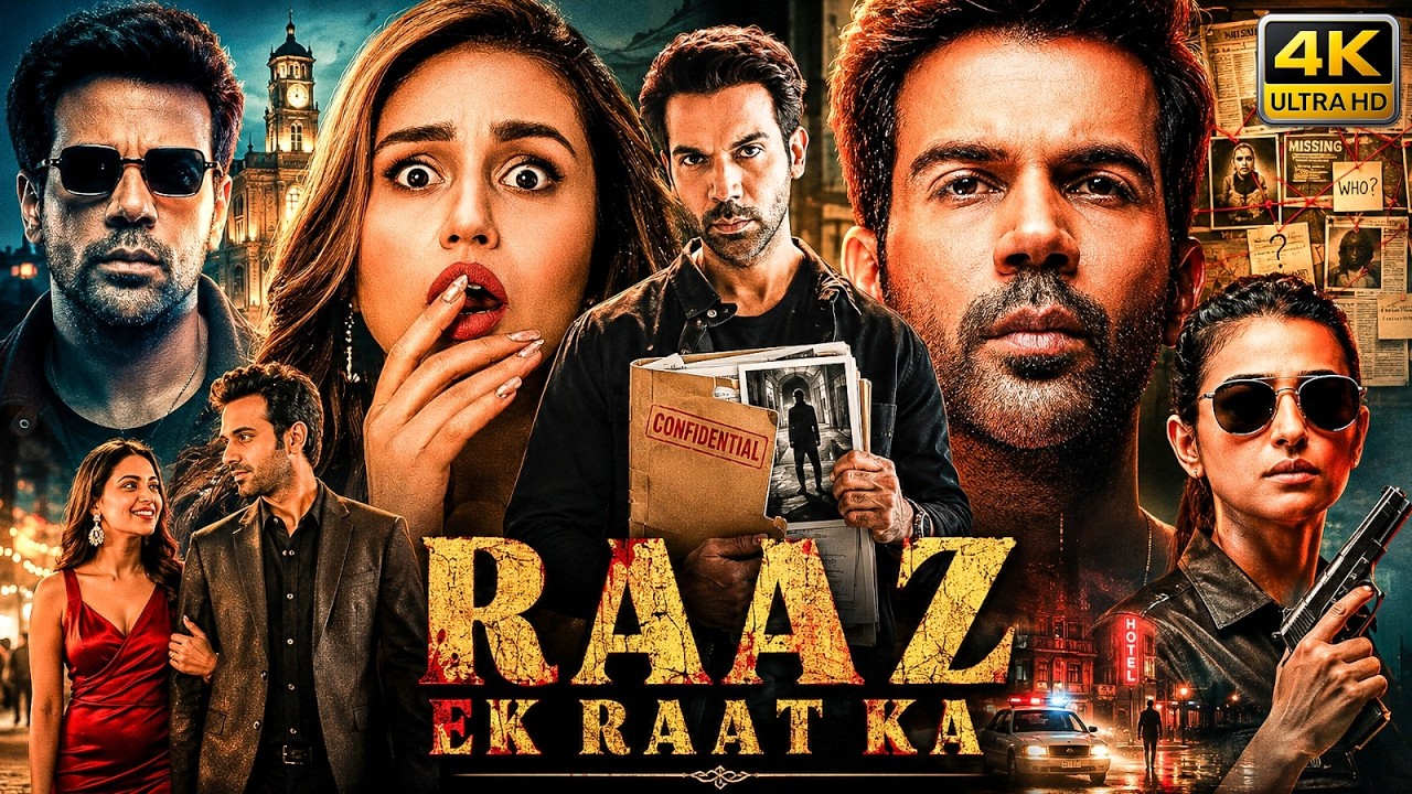 New 2026 Blockbuster Mystery Thriller HD Movie | Raaz Ek Raat Ka | Huma & Rajkumar Rao