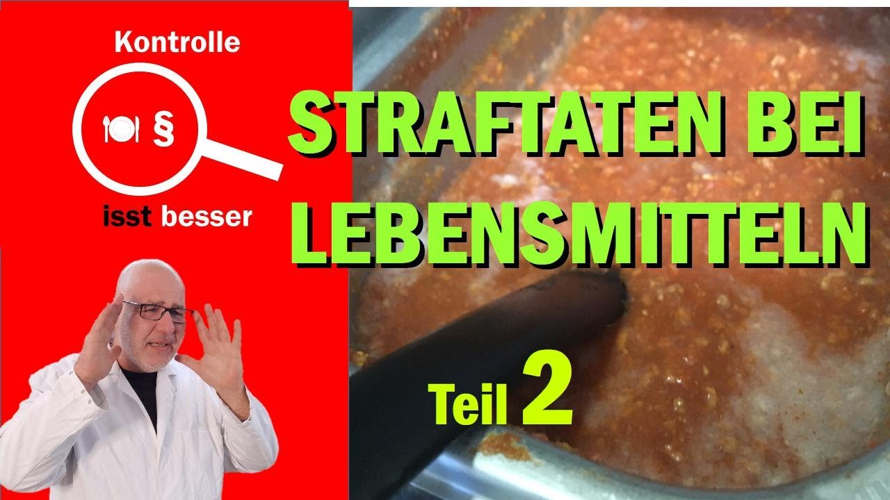 5 Jahre Gefängnis drohen! Straftaten mit Lebensmitteln