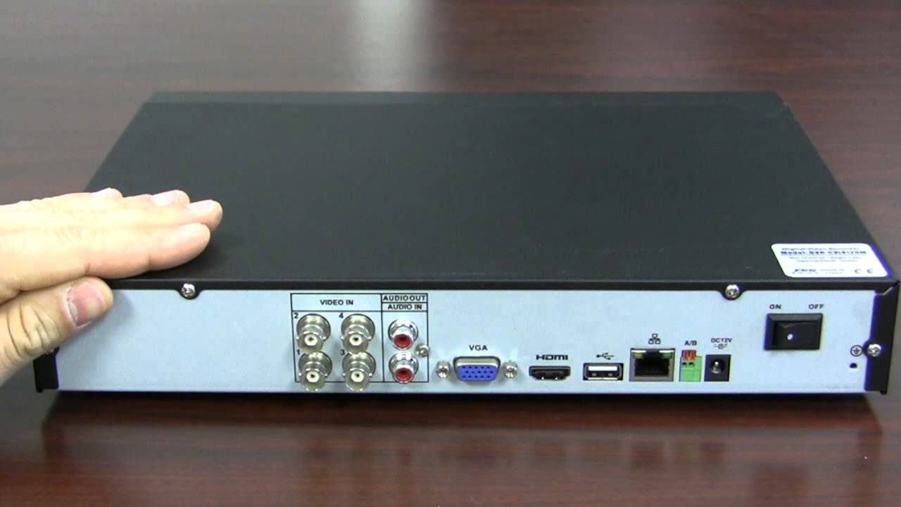 What is HDCVI?  DVR-CVI4120M can record 720p over coax