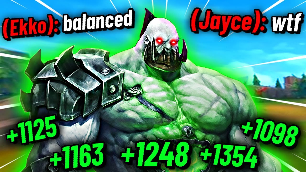 SION is NOT BALANCED (WTF is this Riot?)