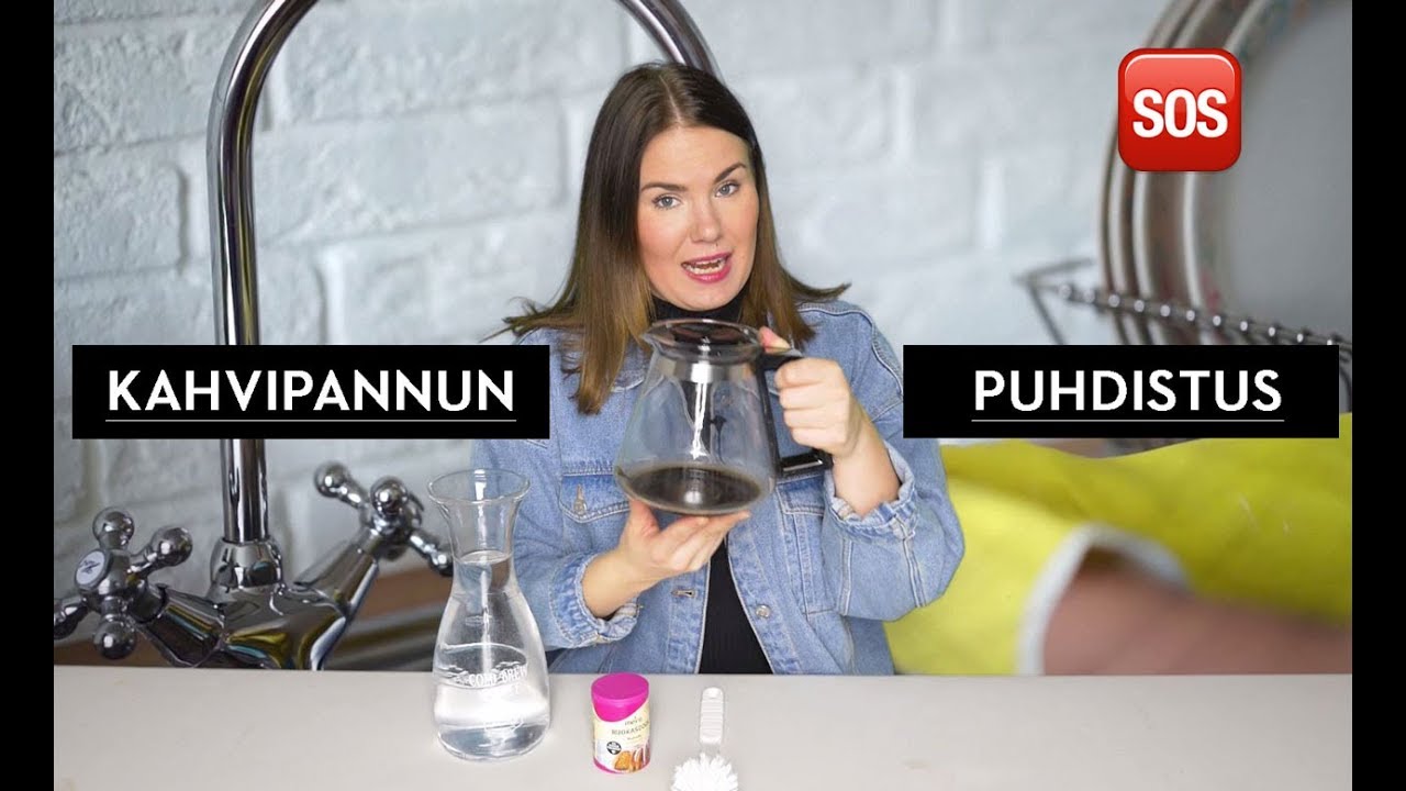 NIKSINURKKA // KAHVIPANNUN PUHDISTUS
