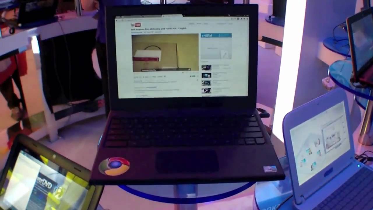 Google Cr-48 Chrome Notebook Hands On - German