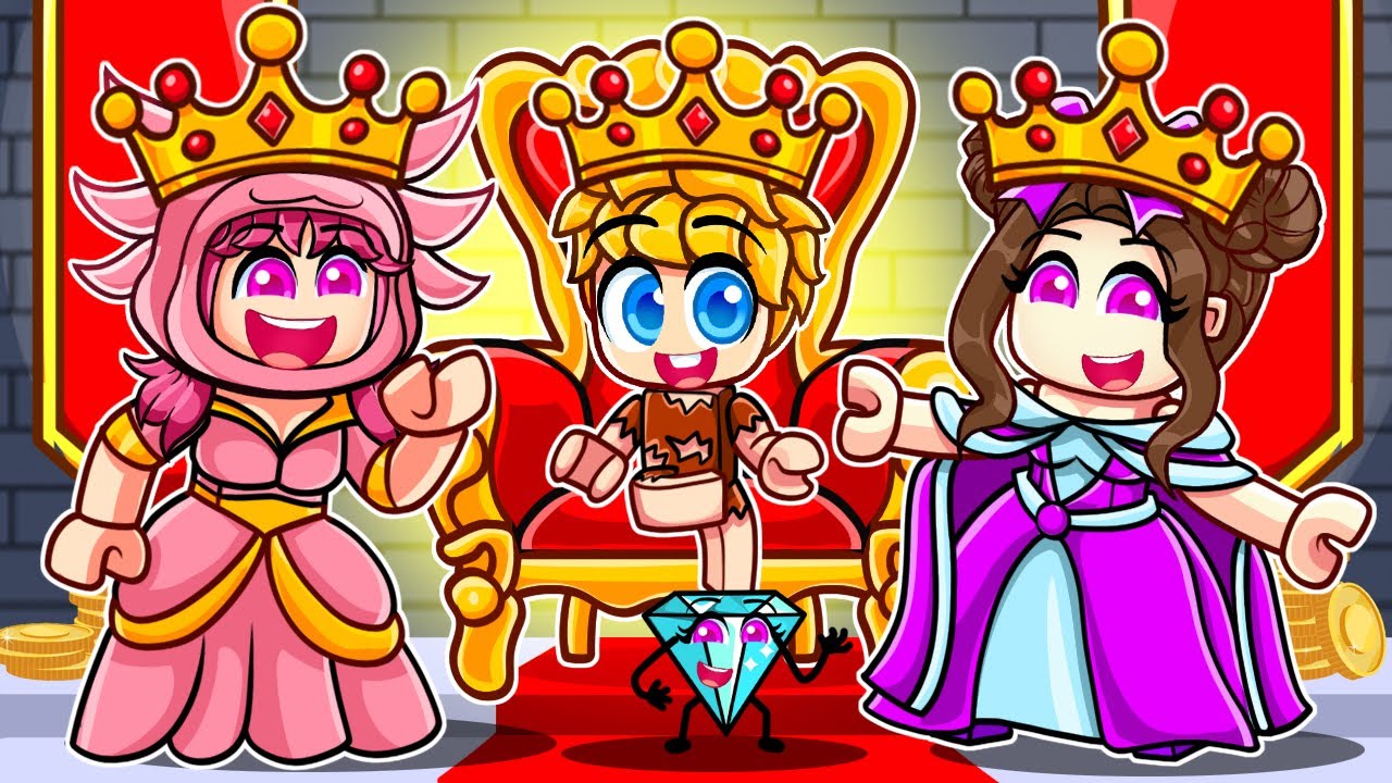 Obdachloser Ukri wird von Reicher Königs Familie adoptiert in Roblox Snapchat!