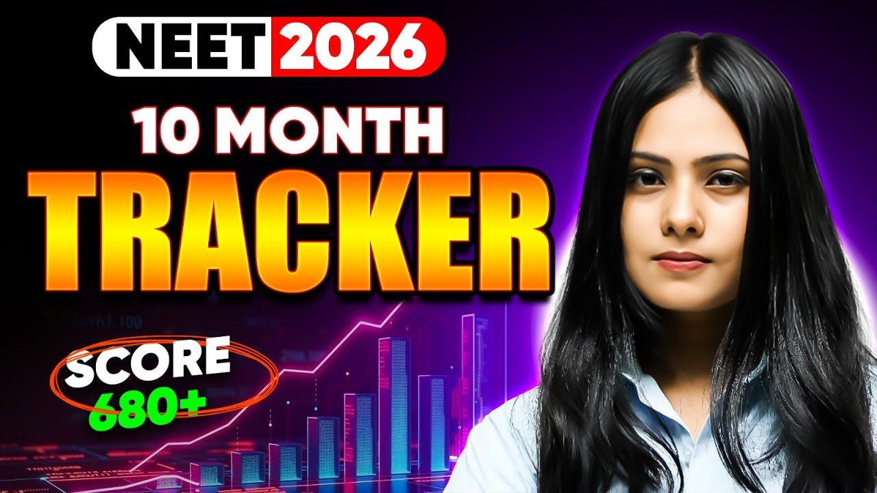 Score 680+ in NEET 2026: 10-Month Smart Study Tracker | PW Vidyapeeth NEET