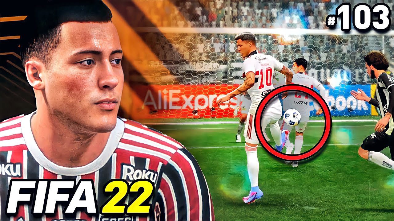 O QUE ACONTECEU FOI INACREDITAVEL !!! - MODO CARREIRA JOGADOR FIFA 22 - Parte 103