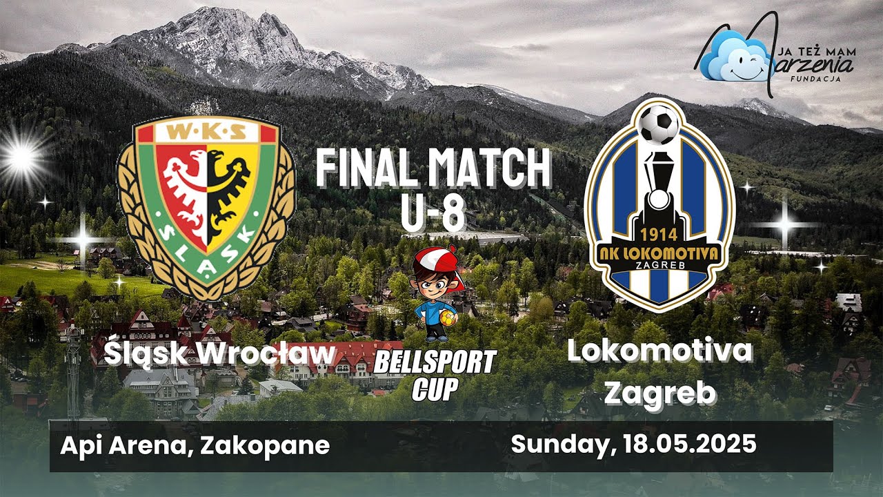 X BELL SPORT CUP 2025:  Final match Śląsk Wrocław - Lokomotiva Zagreb