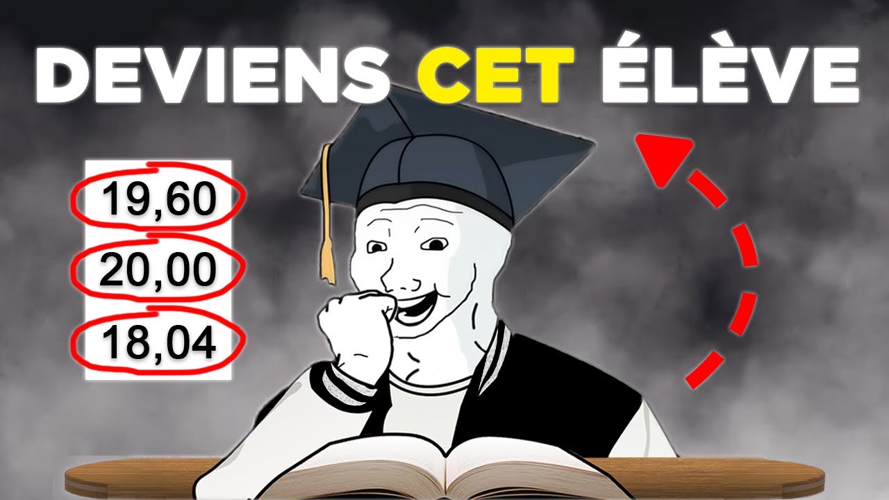 Le SECRET pour avoir des BONNES NOTES sans trop étudier