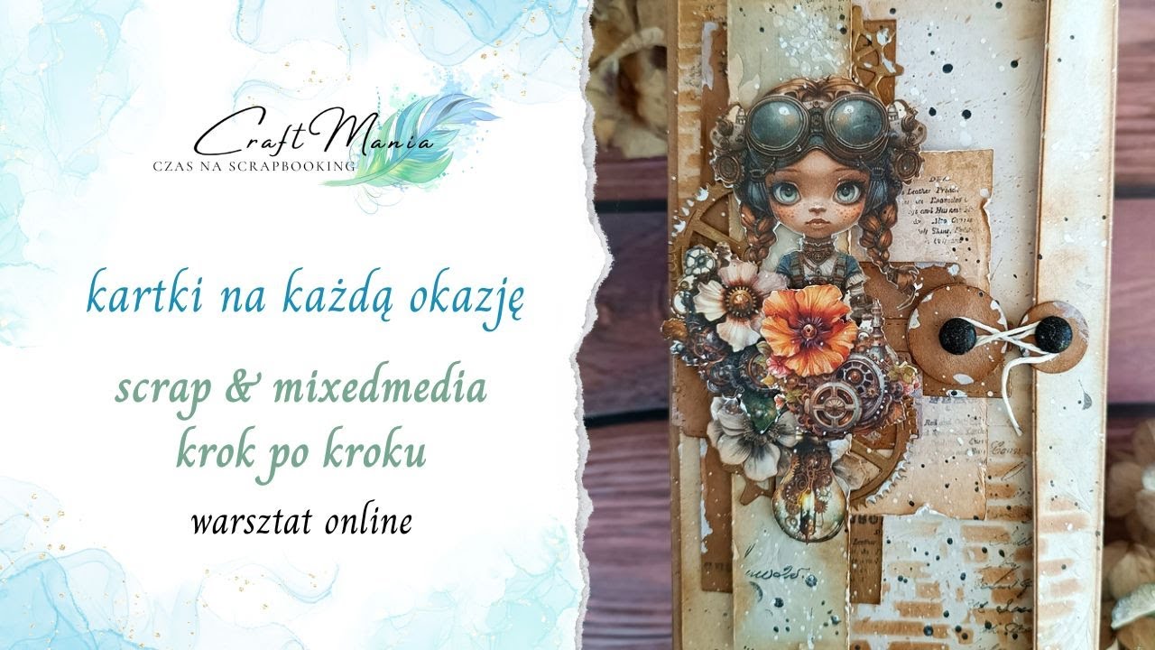 Warsztat z zestawem materiałów. Ostatnie dni na zapis. Shabby Chic & Vintage. 5 wyjątkowych kartek.