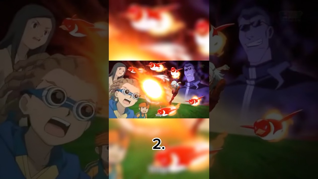 Top 5 BEST Sakuma Moves In Inazuma Eleven #inazumaeleven #anime #sakuma