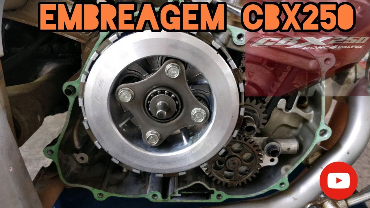 Embreagem CBX250 Twister | troca do kit e dicas