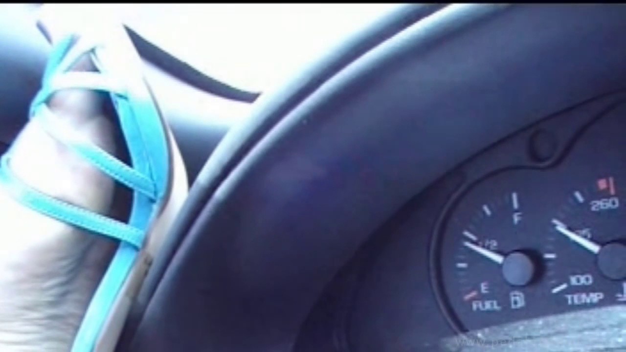 Pedal Pumping with SummerLynn | Heels on the Dashboard