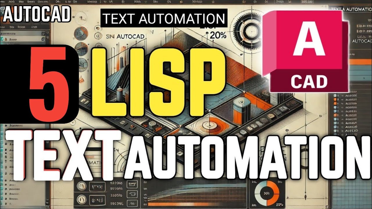 AutoCAD Text Automation LISP: Edit Multiple Texts Instantly | Boost CAD Speed 10X!