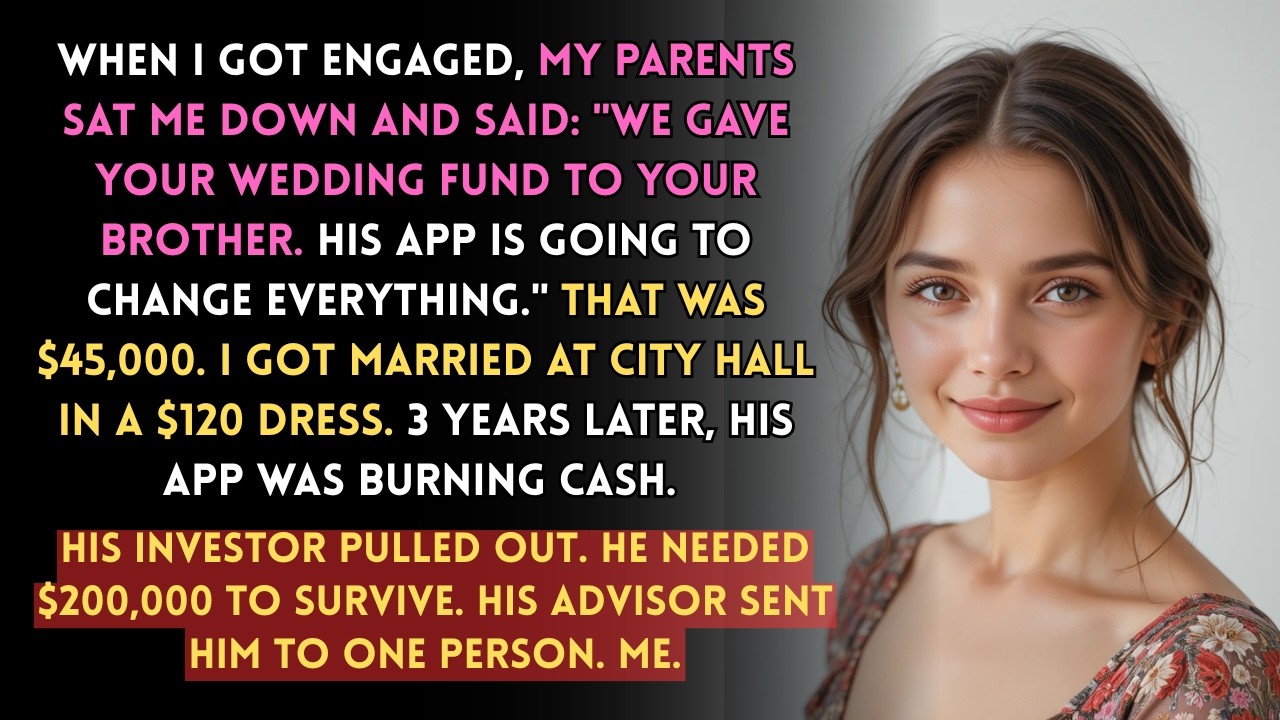 My Family Gave My Wedding Fund to My Brother's Startup — Then His Startup Called Me for Funding